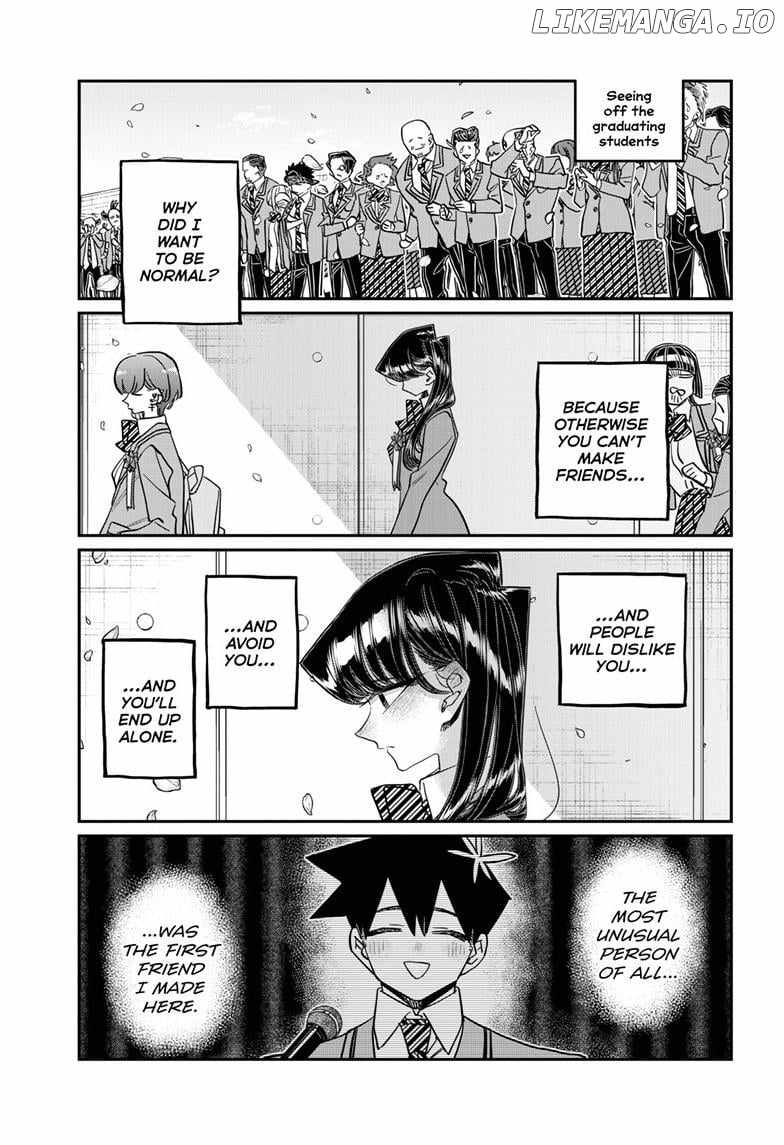 Komi-san wa Komyushou Desu Chapter 499 12